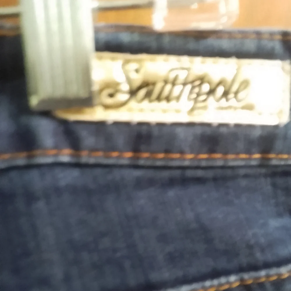 South Pole Y2K  Blue Skinny Jeans with‎ Embellished Logo